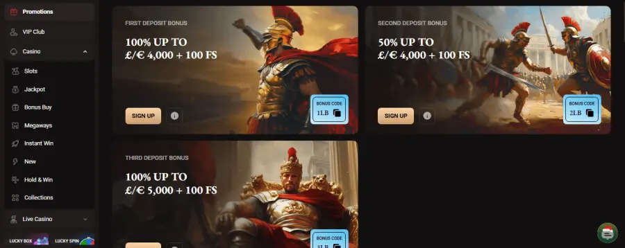 Legion bet casino